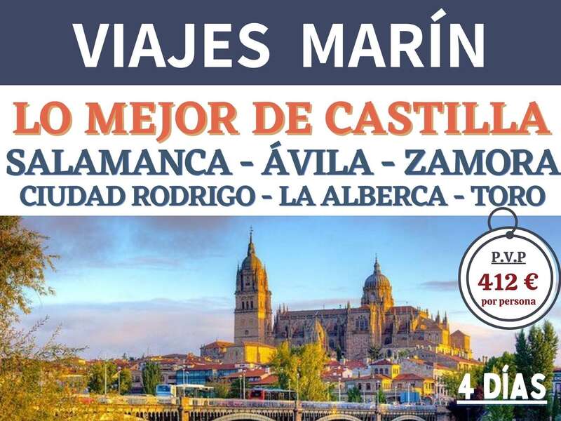 🛣️LO MEJOR DE CASTILLA🐸 Del 6 al 9 de Diciembre